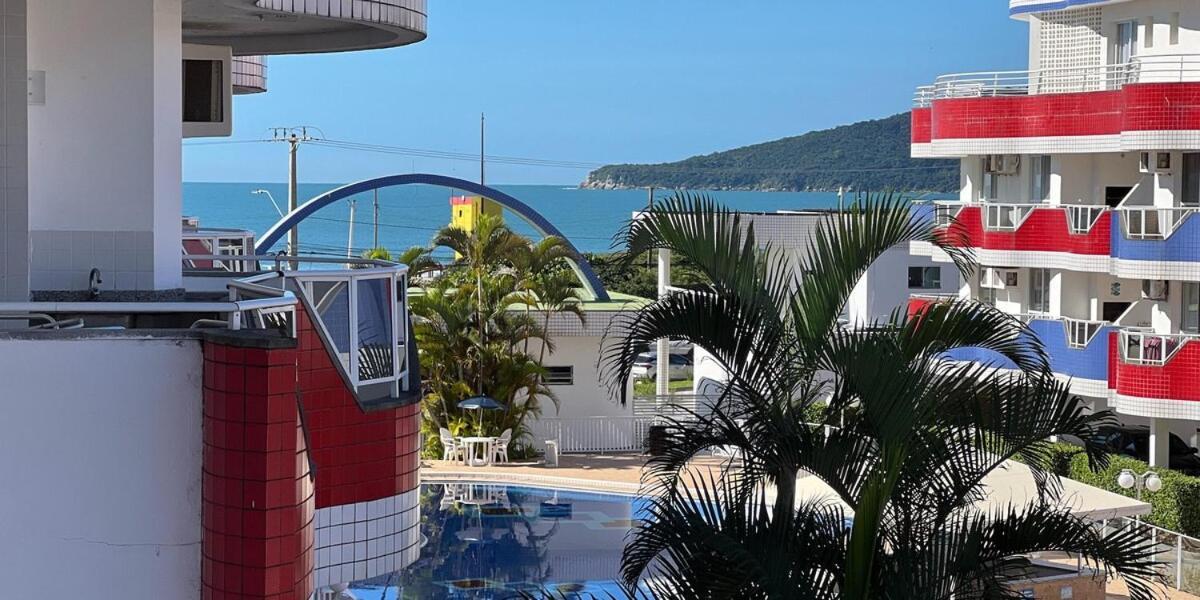 Belissimo 2qts Piscina Aquecida Fte E Vista Mar Apartamento Florianopolis